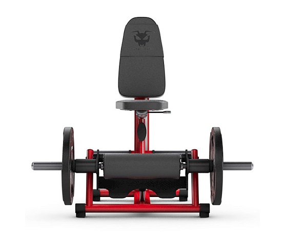 Нагружаемый дисками тренажер Gym80 Икроножные мышцы в положении сидя (50мм) 4348 фото3
