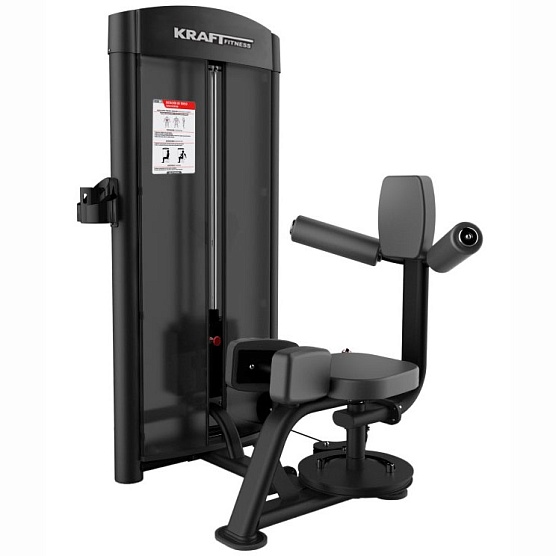 Грузоблочный тренажер для пресса и торса Kraft Fitness Вращение торса KFTR