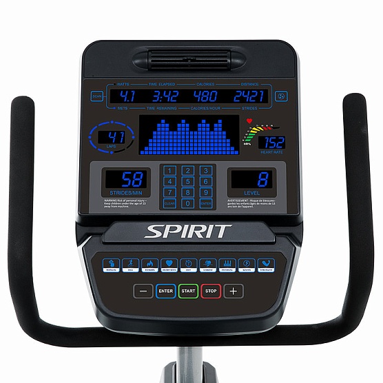 Горизонтальный тренажер Spirit Fitness CR900 фото3