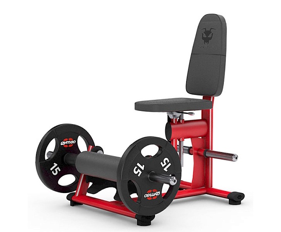 Нагружаемый дисками тренажер Gym80 Икроножные мышцы в положении сидя (50мм) 4348