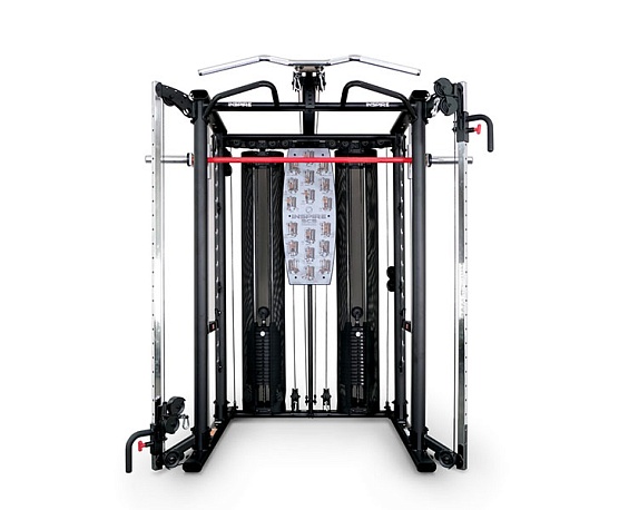 Силовой тренажер Ultra Gym INSPIRE SCS. Машина Смита с грузоблоками и турником фото1