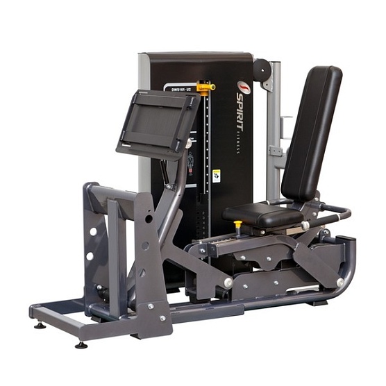 Грузоблочный тренажер Spirit Fitness DWS161-U2 Жим ногами/голень машина