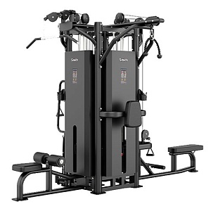Многофункциональный грузоблочный тренажер Smith Fitness Excellence DA023, 4 блока Многофункциональный
